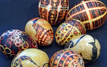 Ukrainian Egg Dyeing