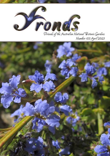 Cover of Fronds number 103, April 2023
