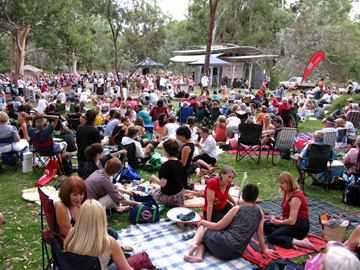 Summer concerts on the Eucalypt Lawn – a perfect way to spend a summer evening