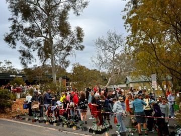 2024 Plant Sale Crowds - P Downs