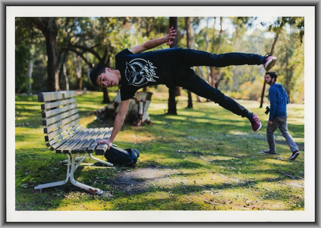 Commended People in the Gardens Eric Powell, Canberra College "Levitation Without Photoshop"