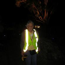 Margaret ready for yabbies and dragons