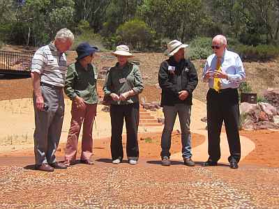David Coutts, Marion Jones, Barbara Podger, David Taylor and Michael Bryce