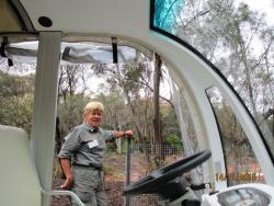 Jocelyn with the Flora Explorer