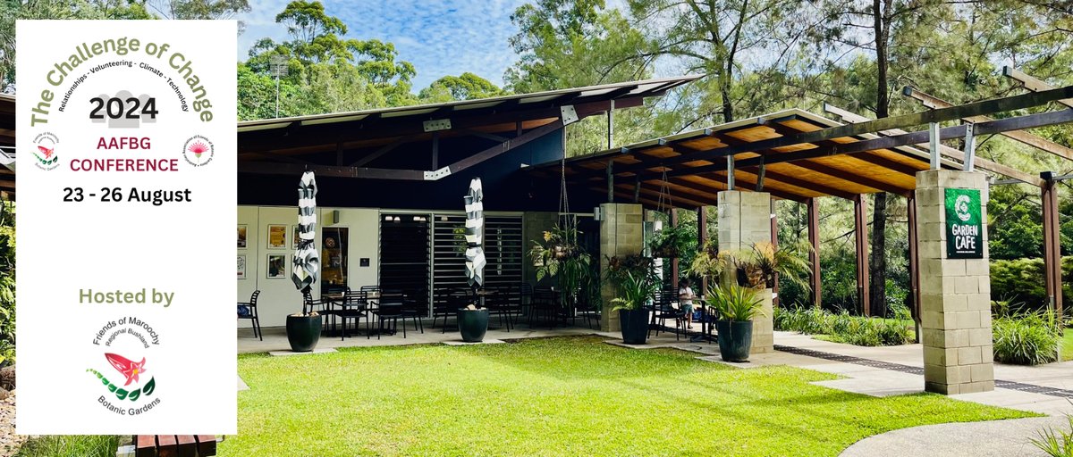 AAFBG 2024 conference logo and photo of venue